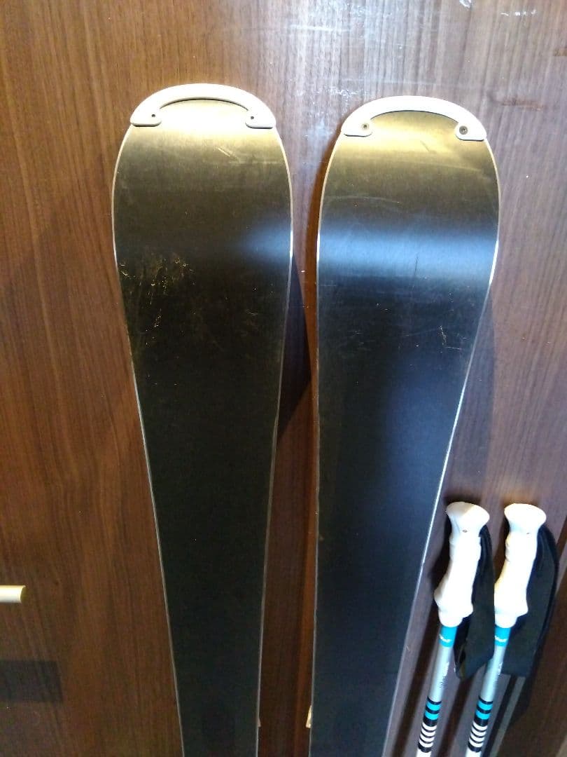 美品/ELAN/学生・レディース用/スキーセット/メンテ・WAX済み✔軽量板