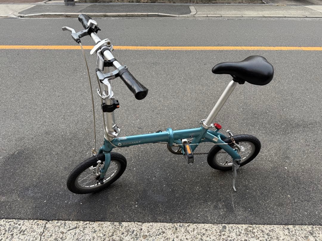 142 自転車 大阪市 【引取り限定】 14インチ 折りたたみ