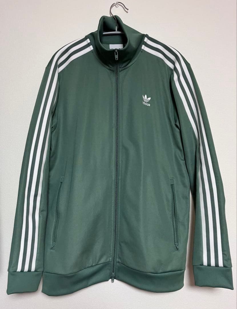 アディダス ベッケンバウアー トラックトップ ジャージ 、トレースグリーン