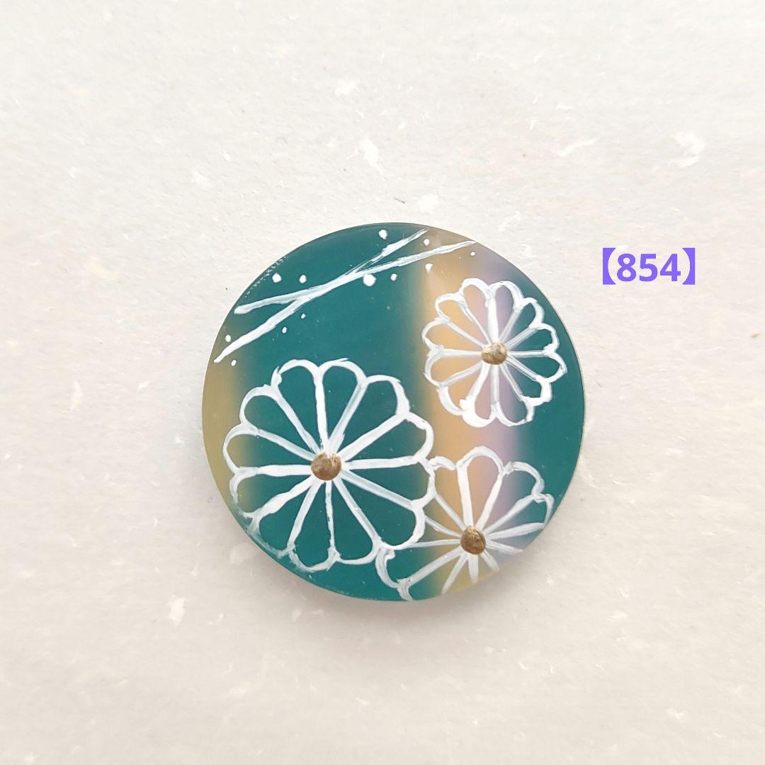 【854】ハンドメイド　レジン　ヘアゴム　ポニーフック