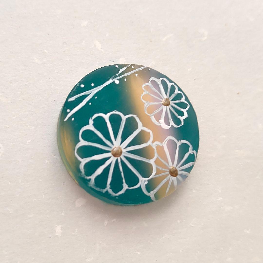 【854】ハンドメイド　レジン　ヘアゴム　ポニーフック