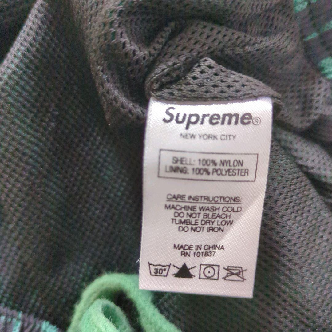 美品 Supreme Nylon Plaid Track Pant Lサイズ