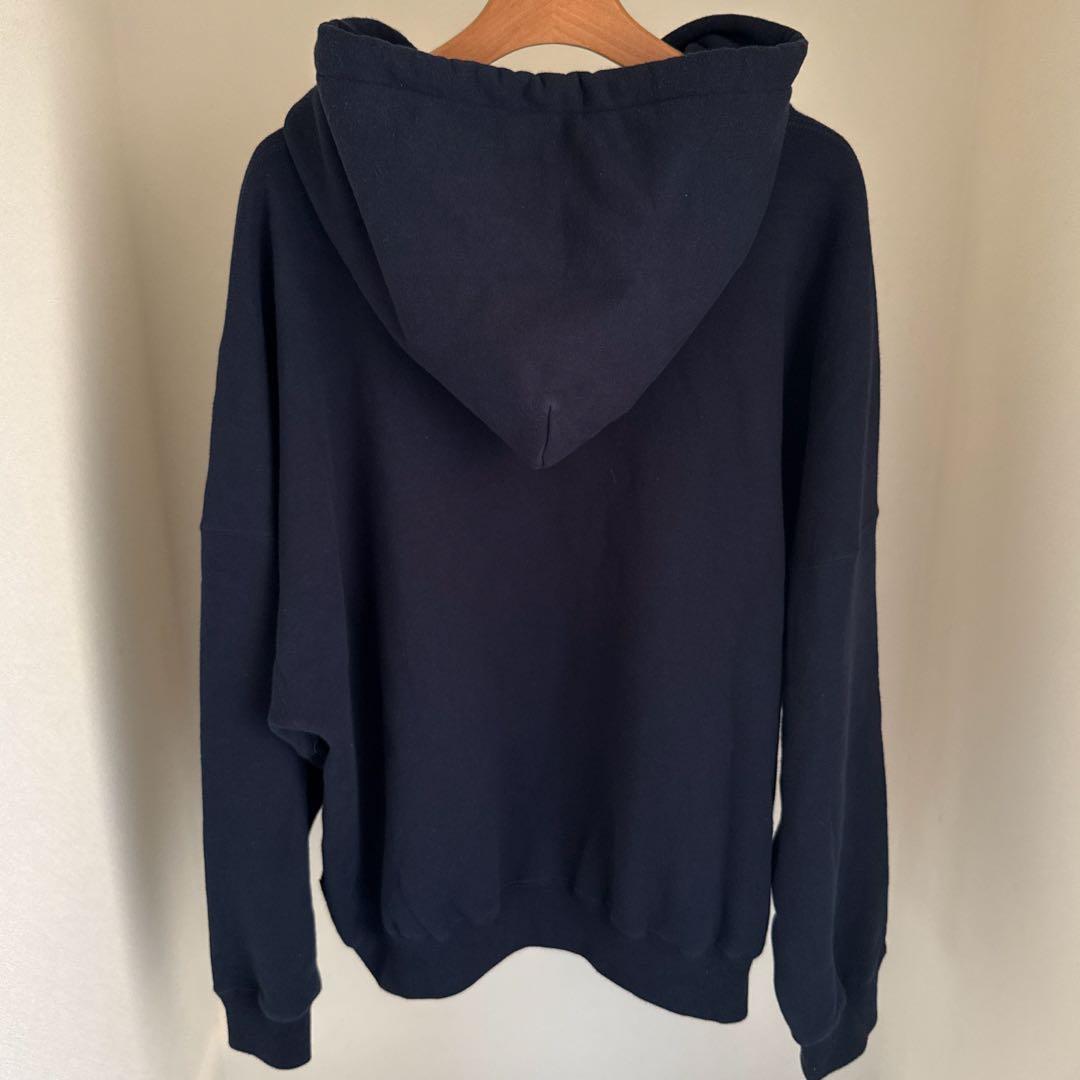 TTTMSW college LOGO hoodie Mサイズ ネイビー