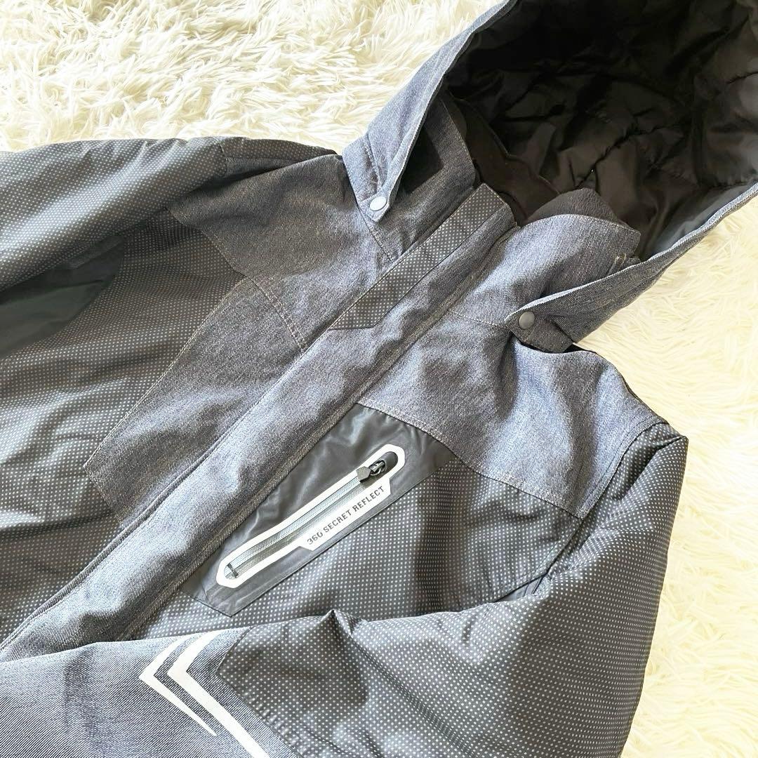 #W14✨ ワークマンイージス360°リフレクト透湿防水防寒デニム上下 Mサイズ