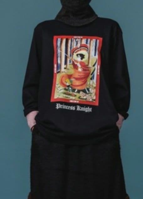 ノントーキョー　手塚治虫　リボンの騎士　中袖Tシャツ　フリーサイズ