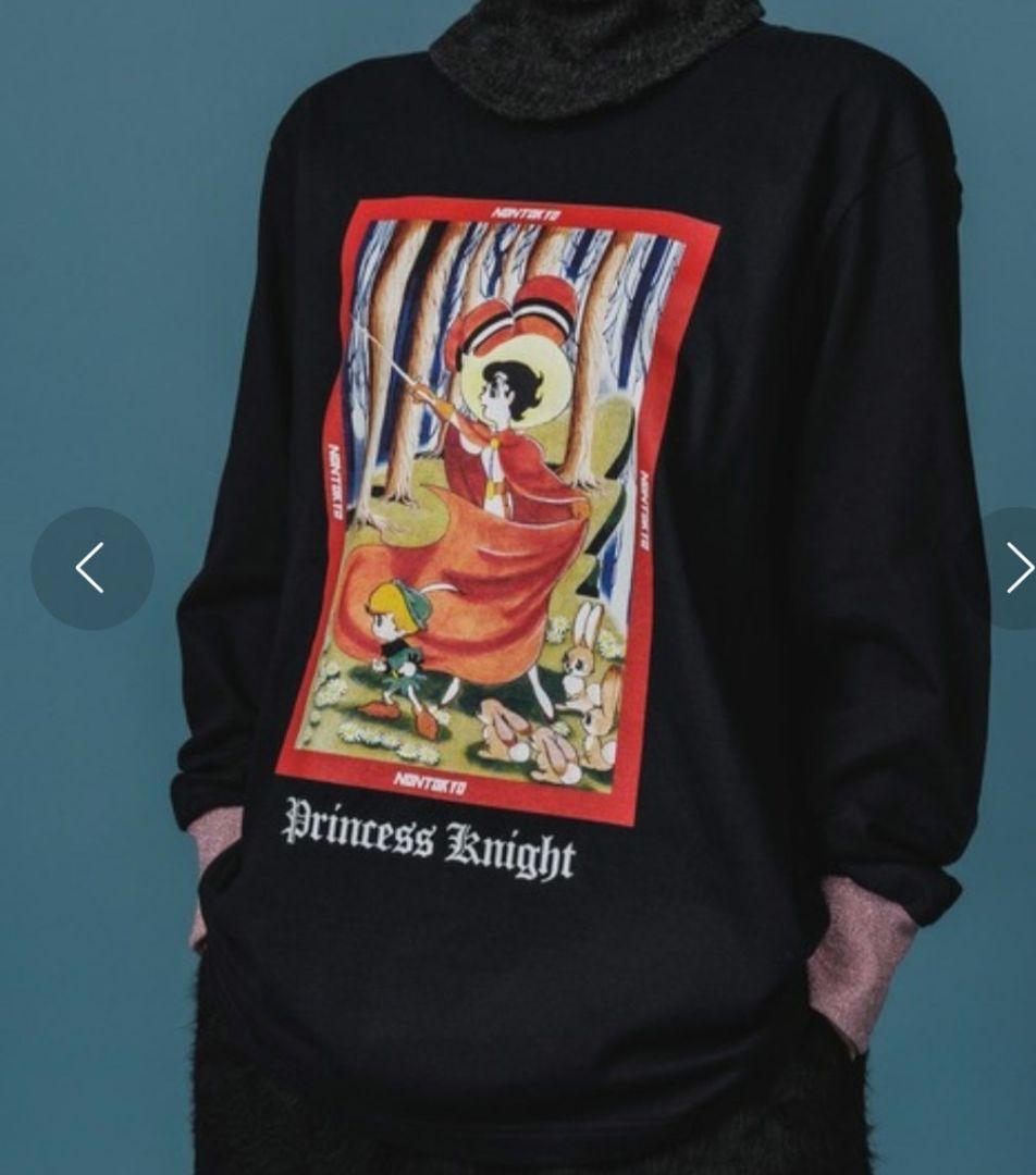 ノントーキョー　手塚治虫　リボンの騎士　中袖Tシャツ　フリーサイズ