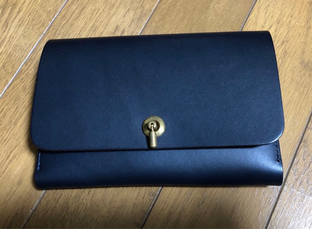 LONA 通帳ケース ネイビー