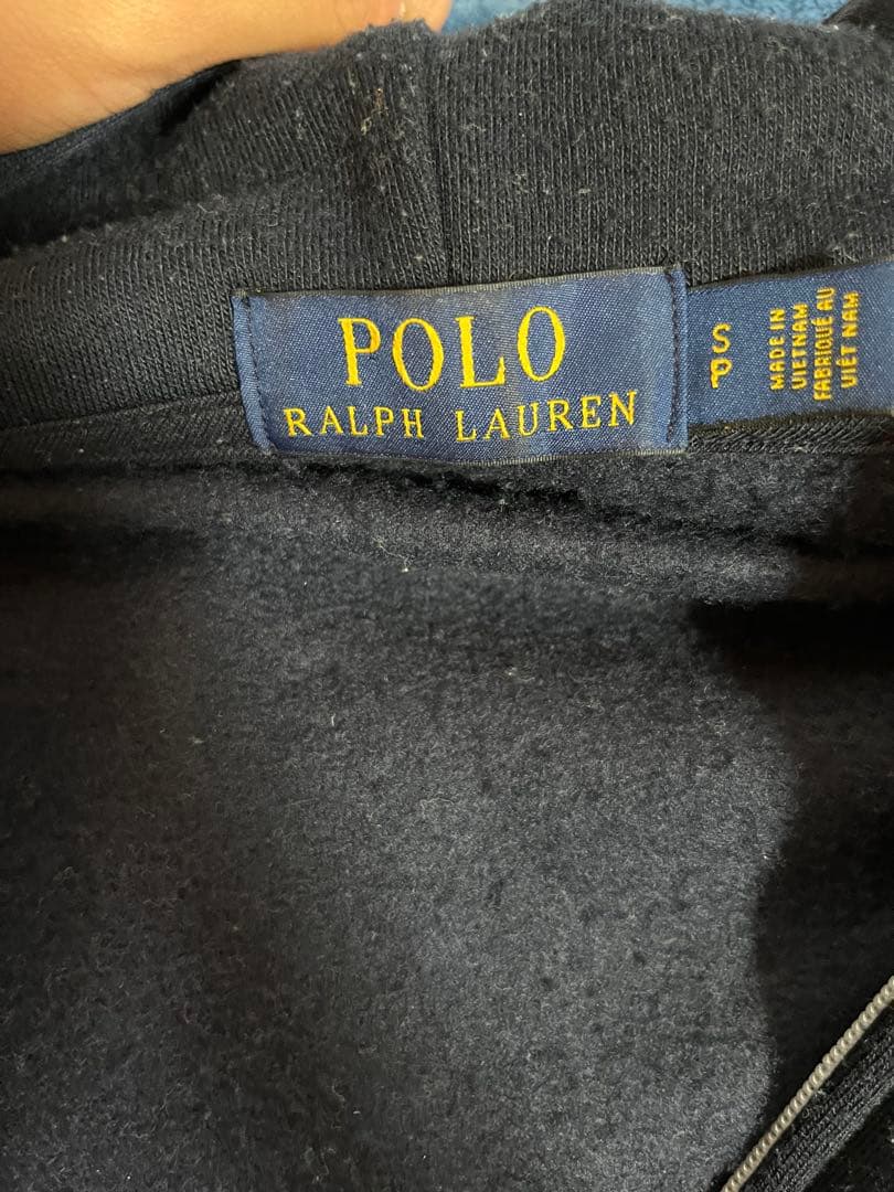 希少サイズ ポロラルフローレン 短丈ビッグポニーパーカー y2k