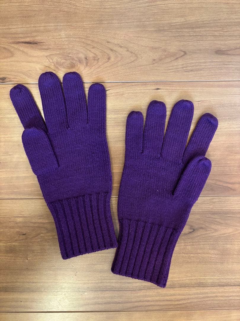 ★APE エイプ BAPESTA ベイプスタ 手袋　紫 星模様 ★