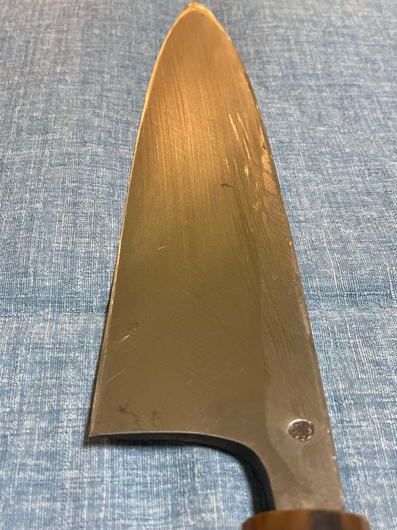 正本　秀　大出刃包丁　刃渡り22センチ