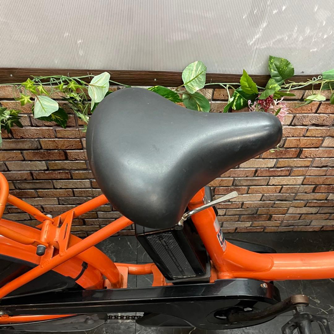 【102】電動自転車YAMAHA PAS Babby オレンジ 20インチ