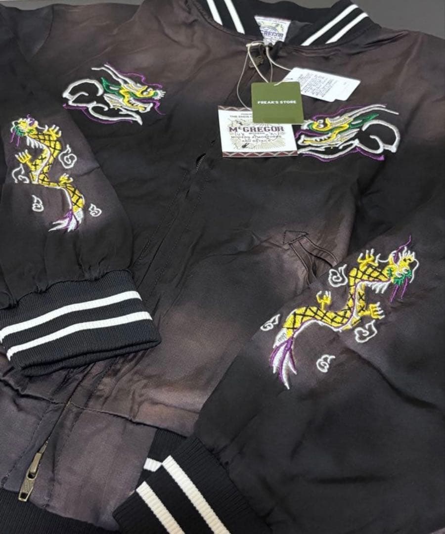 フリークスストア マックレガー フェード加工 スーベニアジャケット スカジャンM