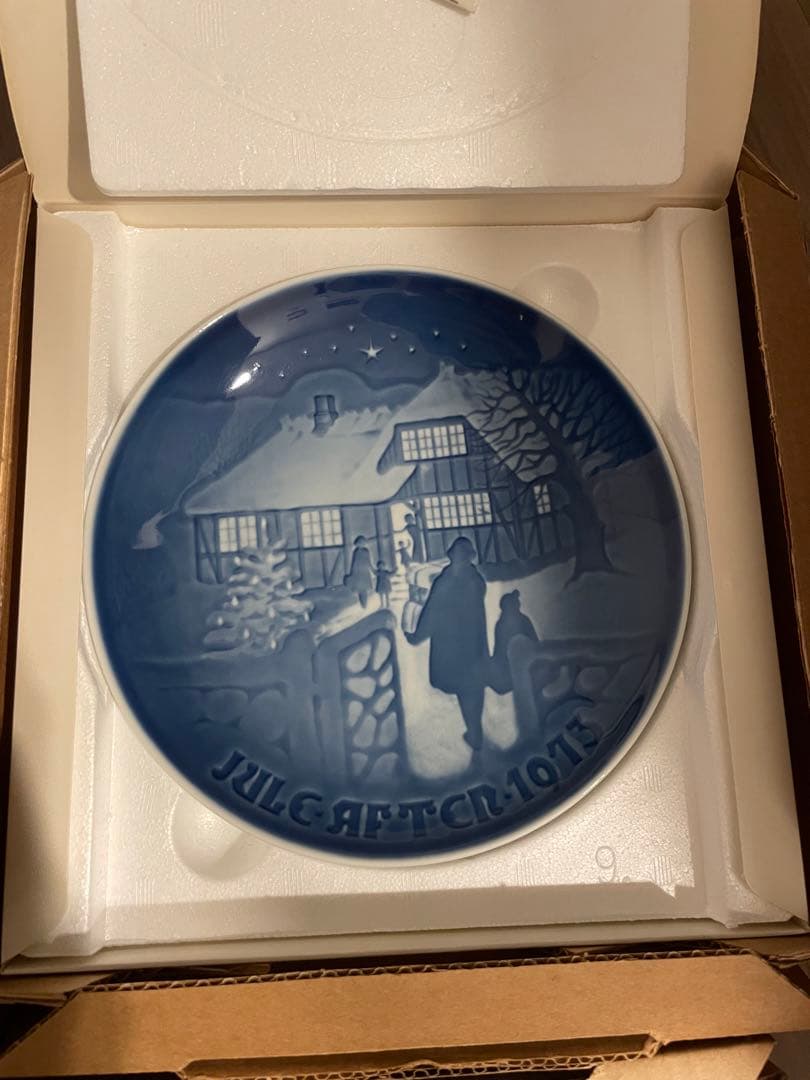 Bing & Grøndahl クリスマスプレート 70年代 7枚セット