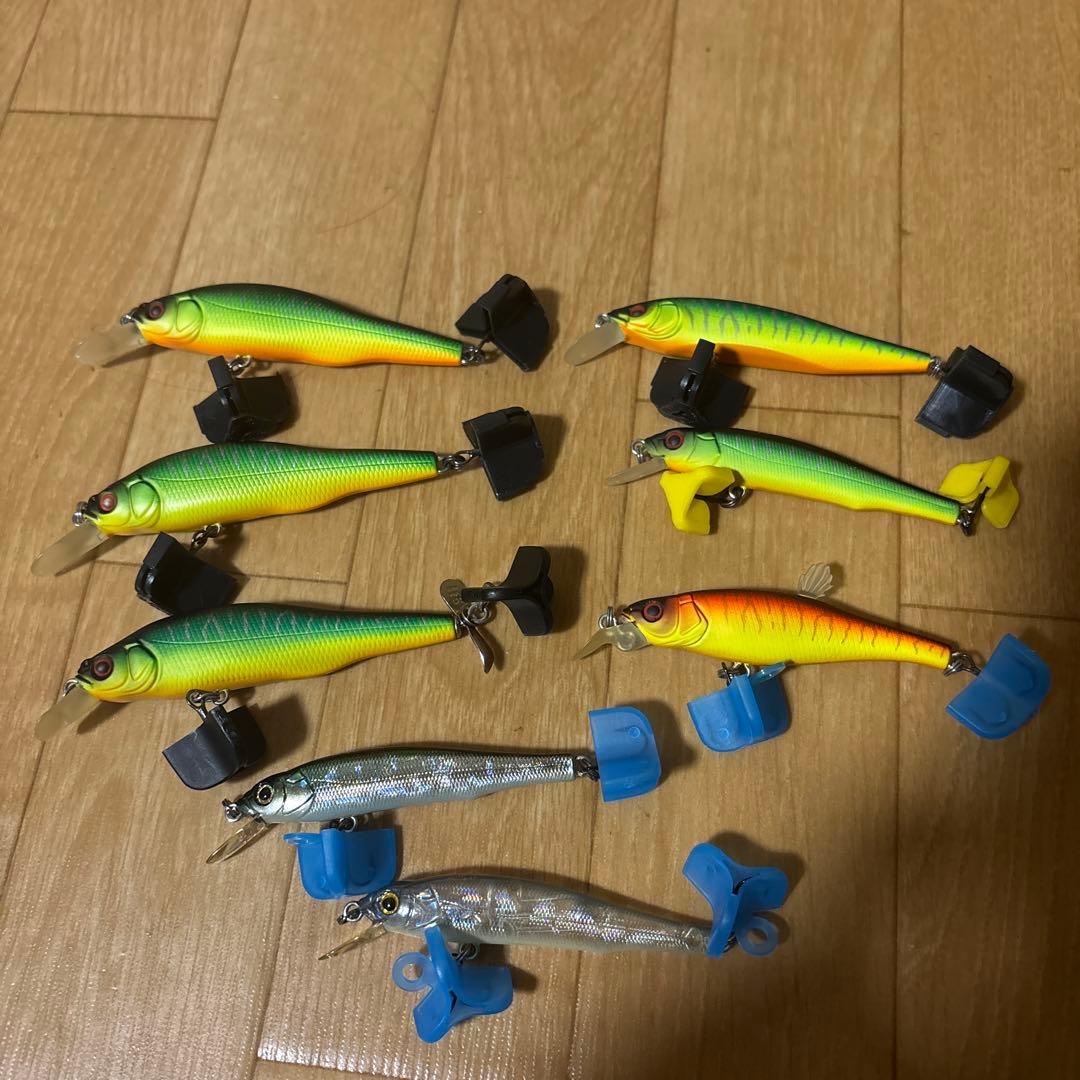 オールド込み　メガバスミノー8個セット　未使用品