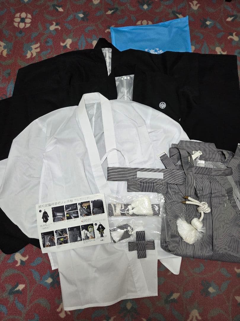 キャサリンコテージ　140-155cm【150】13歳羽織袴セット黒男子　卒業式