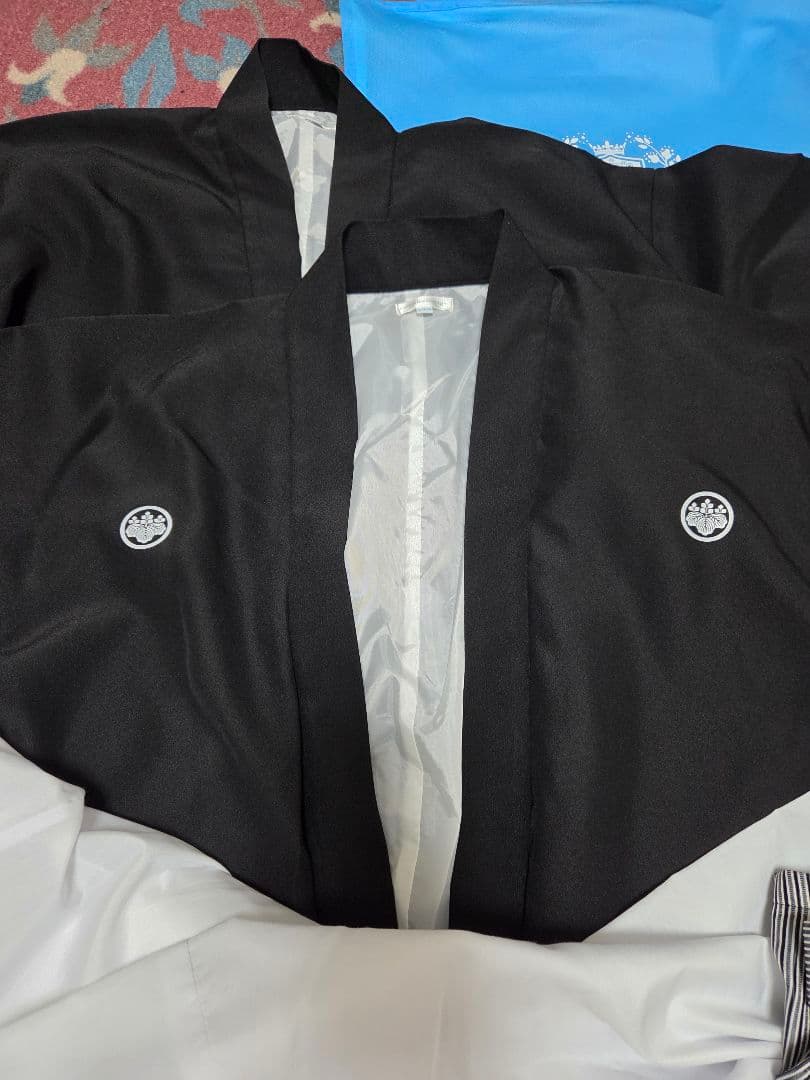 キャサリンコテージ　140-155cm【150】13歳羽織袴セット黒男子　卒業式