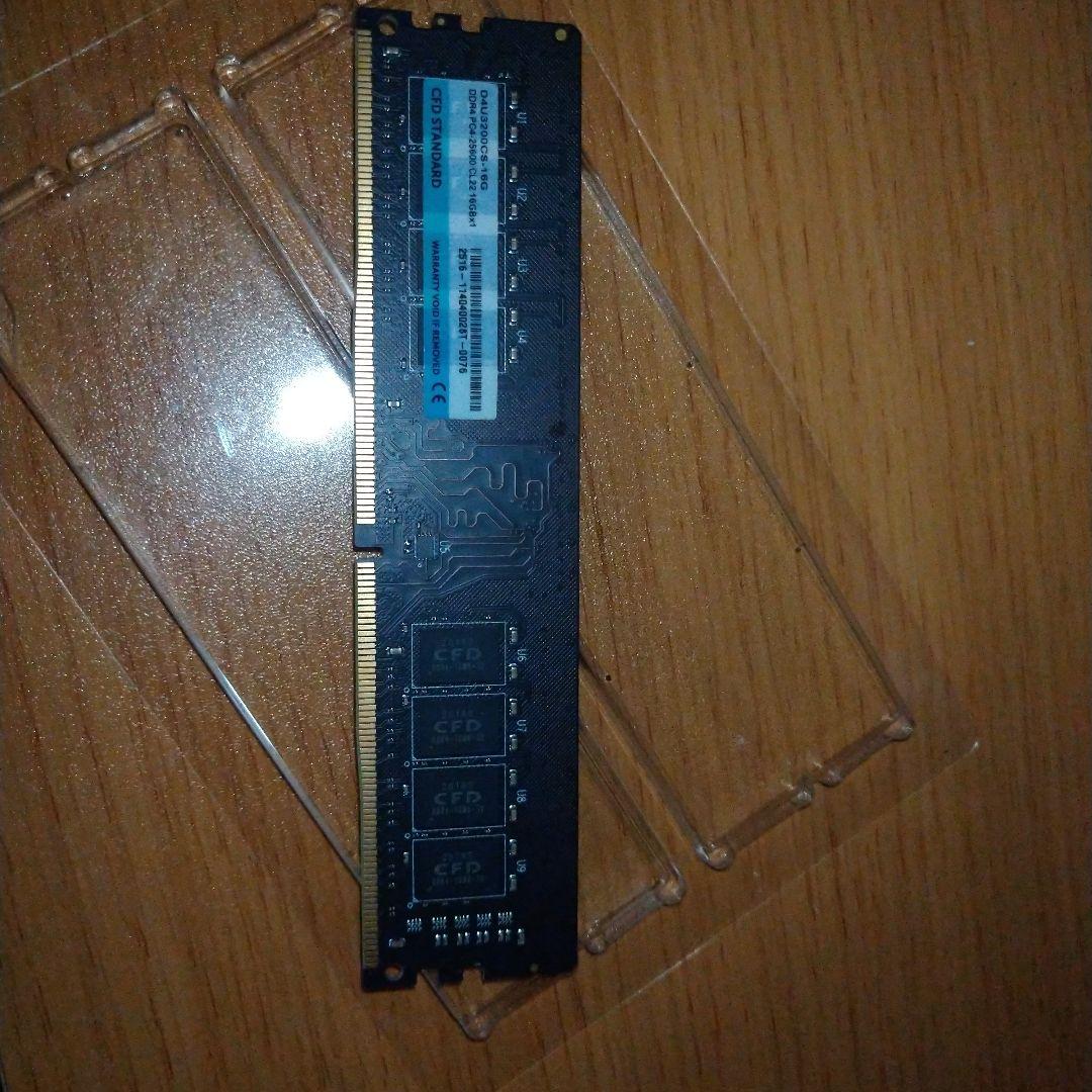ク*ー様 CFD DDR4 16GB 1枚　動作確認済