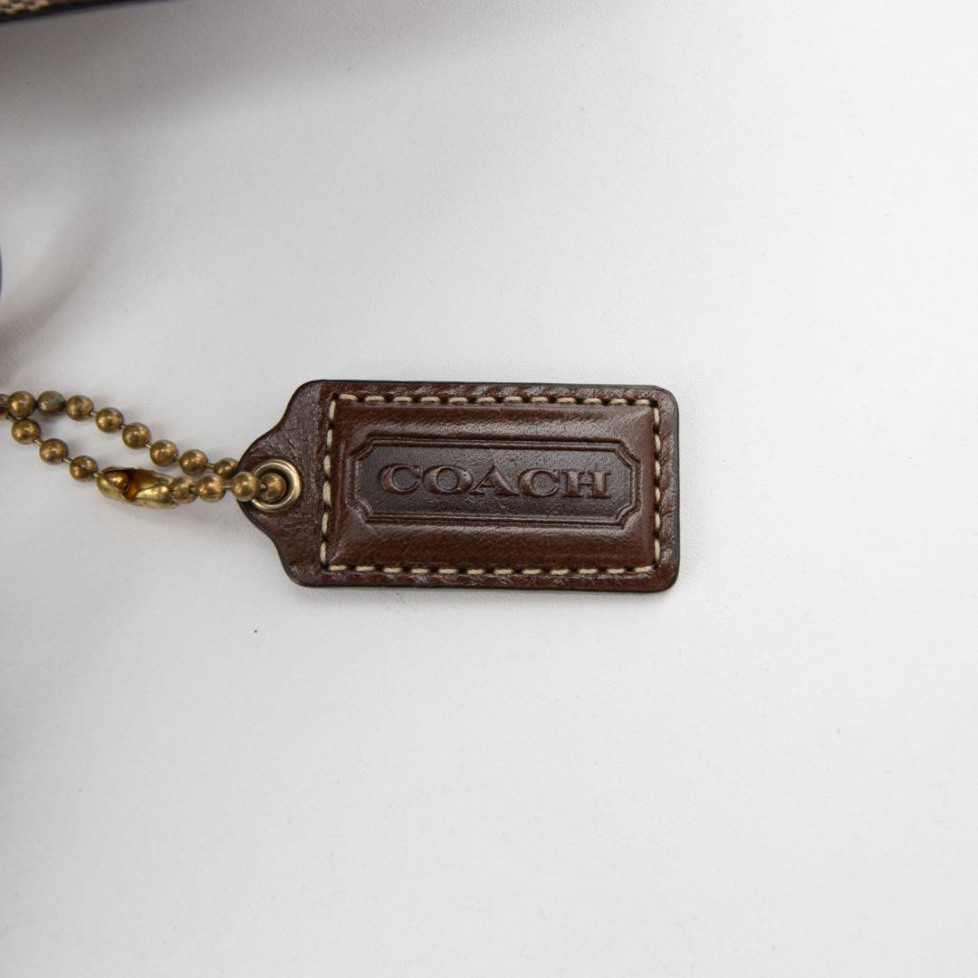 A144【美品】COACH／コーチ　トートバッグ　シグネチャー　パッチワーク