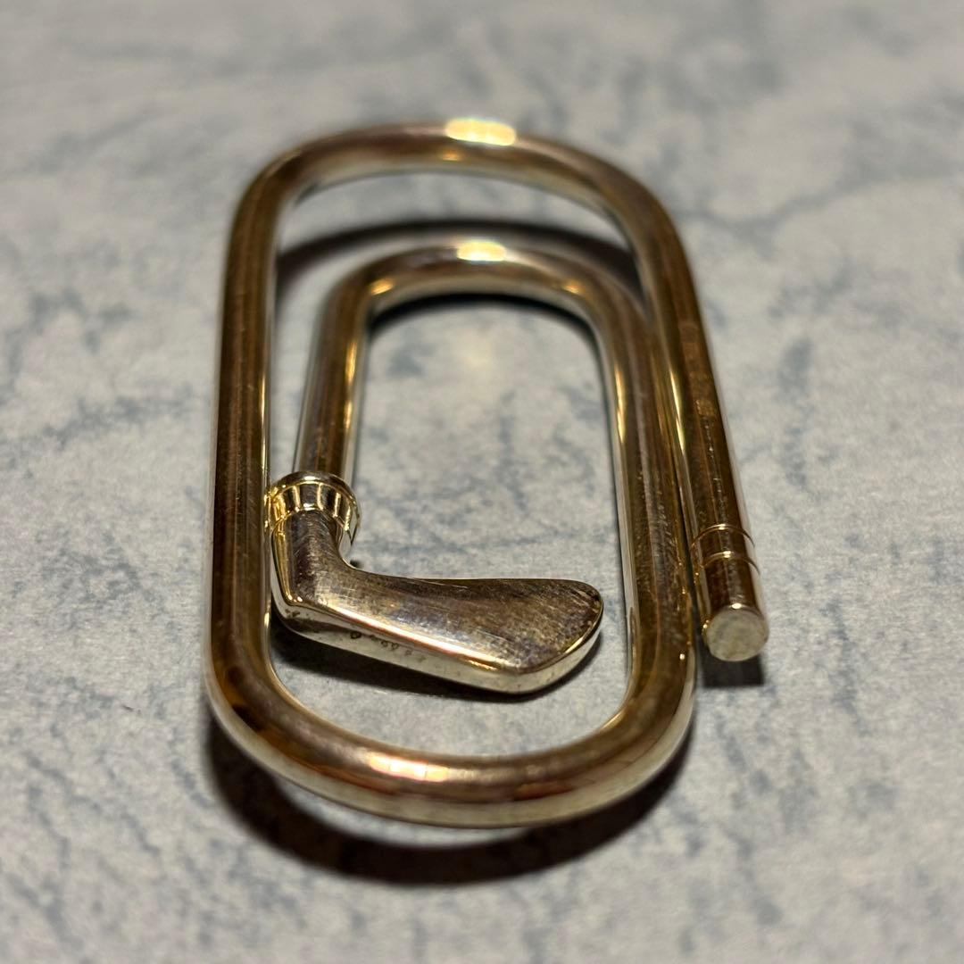 TIFFANY　ティファニー　マネークリップ　ゴルフクラブ型　シルバー