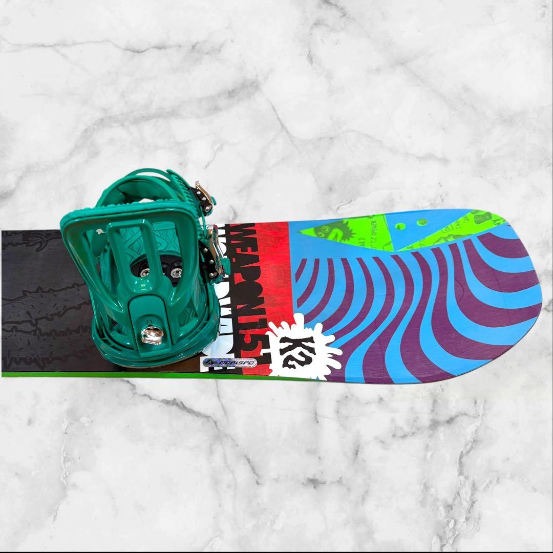 【2点セット】K2 WWW 151スノーボード SALOMON リズム