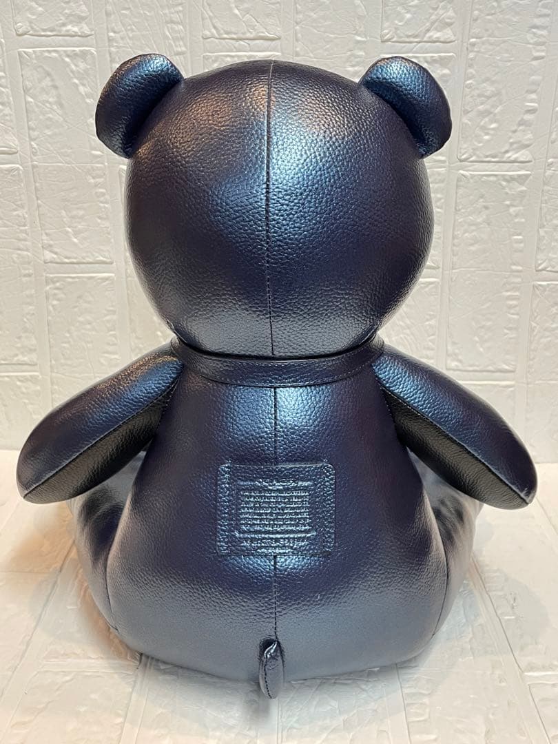 【美品】COACHコーチメタリックレザー ベアー ドール　❤︎
