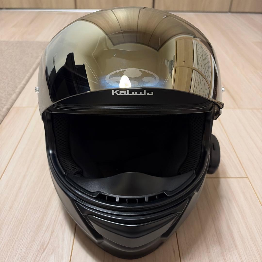 OGK KABUTO SHUMA L ミラーシールド Sena J10 インカム