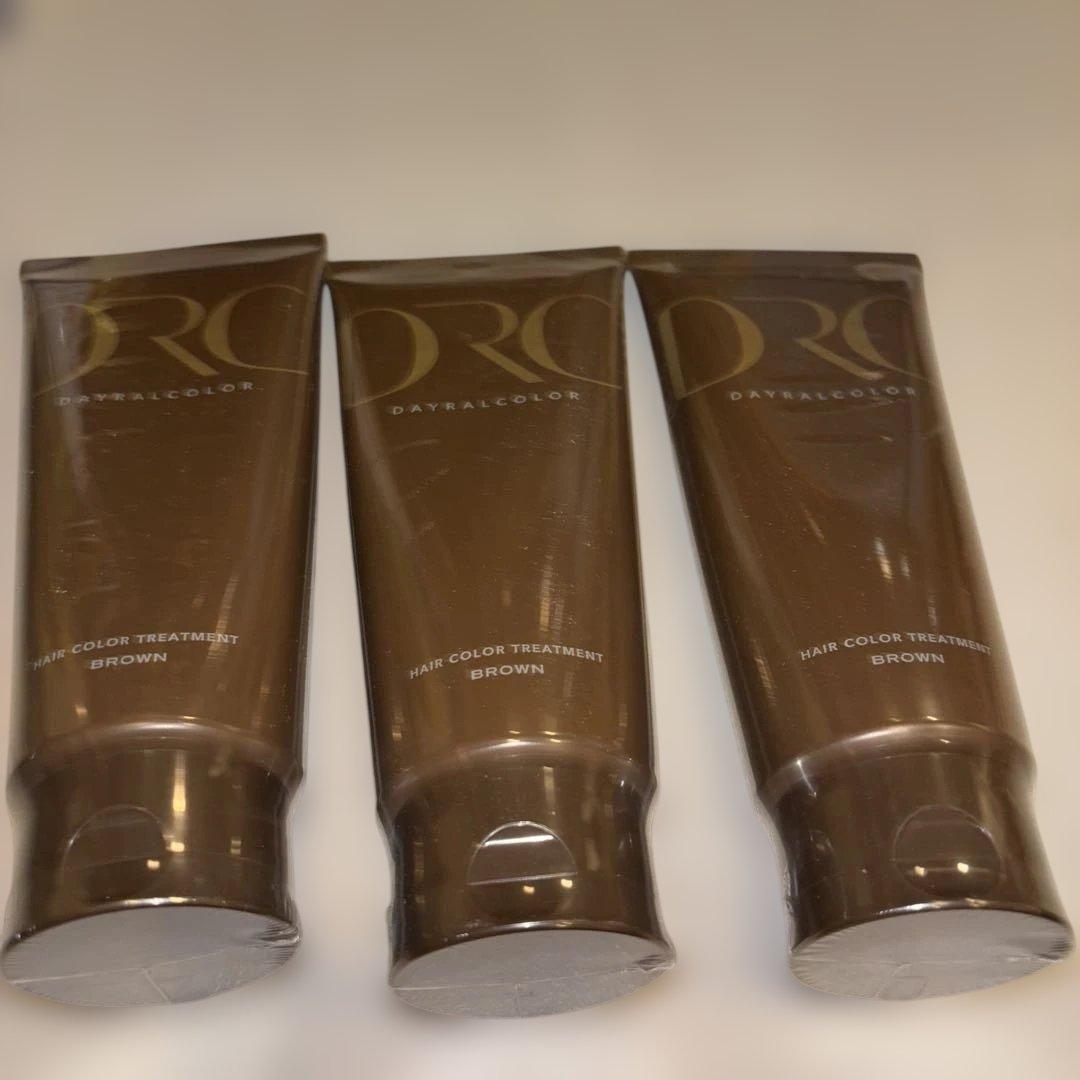 DRC ヘアカラートリートメント ブラウン 200g✖️3本