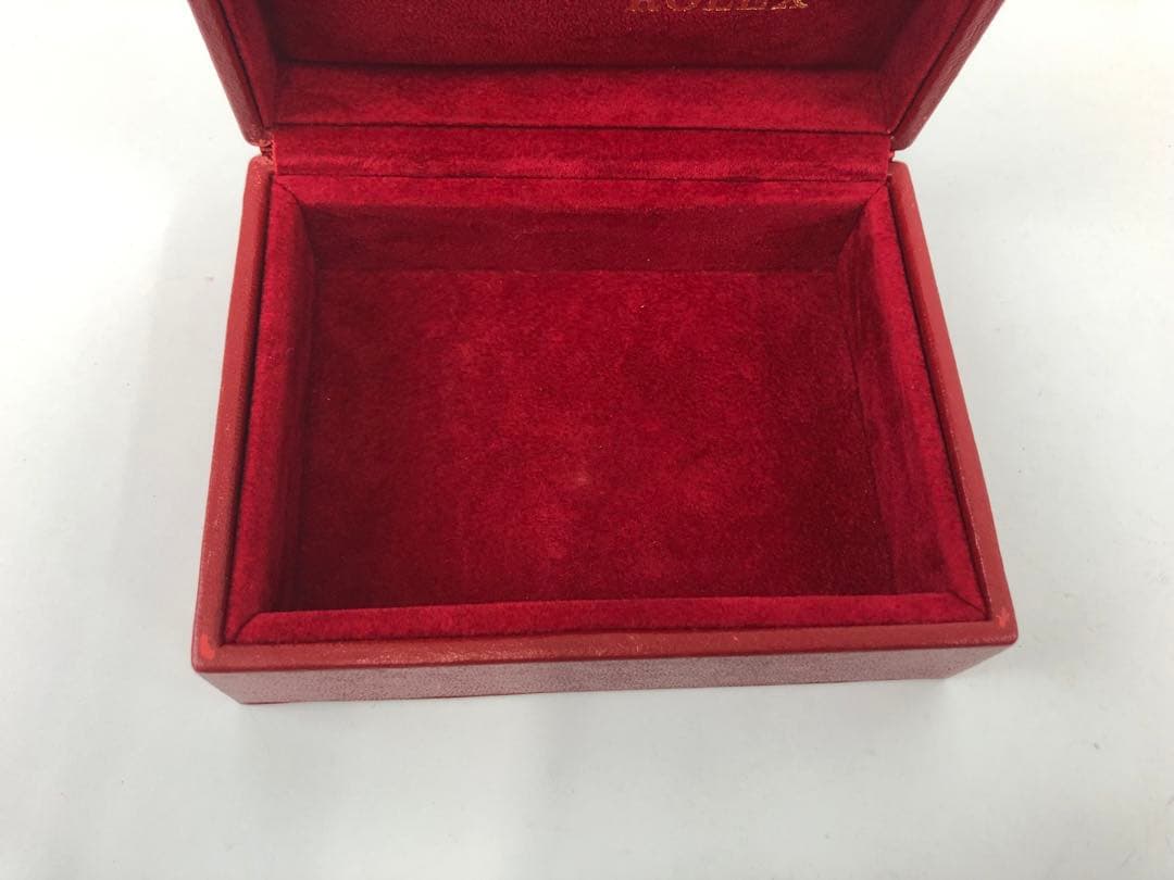 C*須様 ロレックス　空き箱　外箱　内箱　取説　小冊子　カードケース　レッド