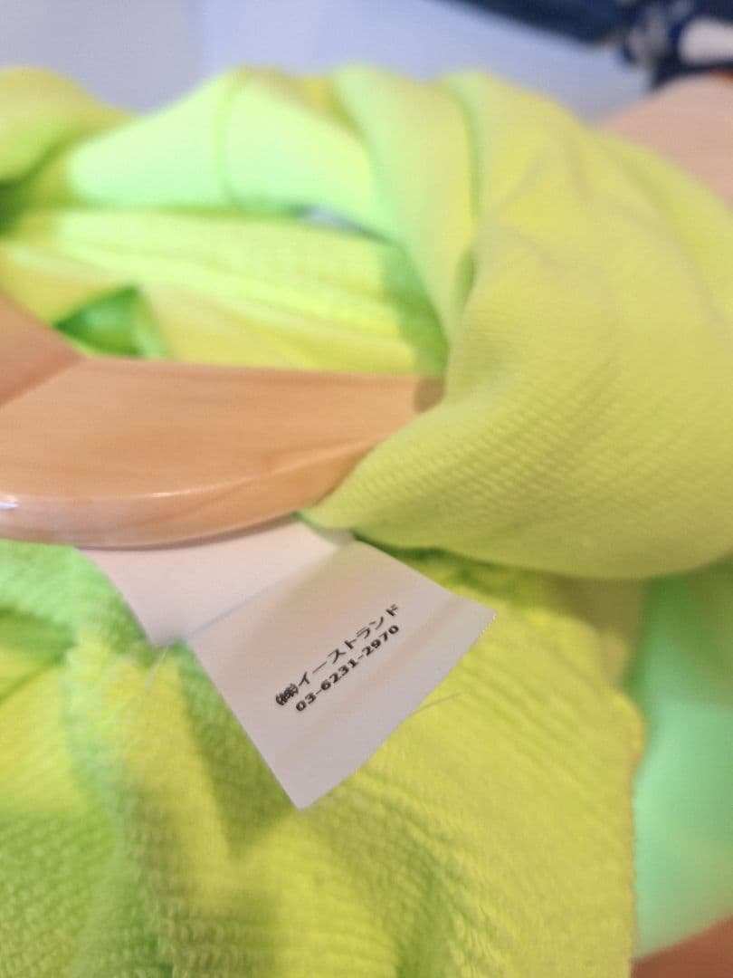 off-white main label オフホワイト ネオンイエロー パーカー