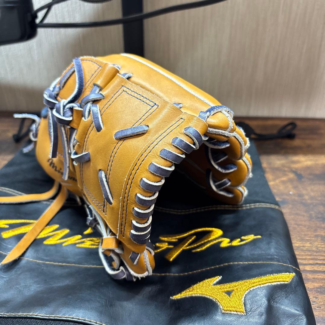 ミズノプロオーダーグローブ　特殊指カバー　田中将大モデル