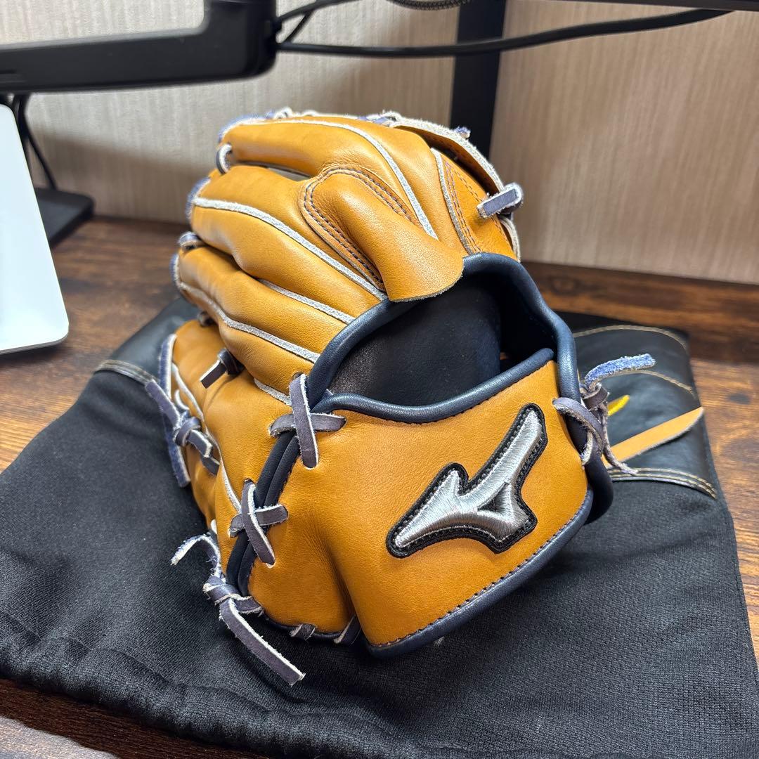 ミズノプロオーダーグローブ　特殊指カバー　田中将大モデル