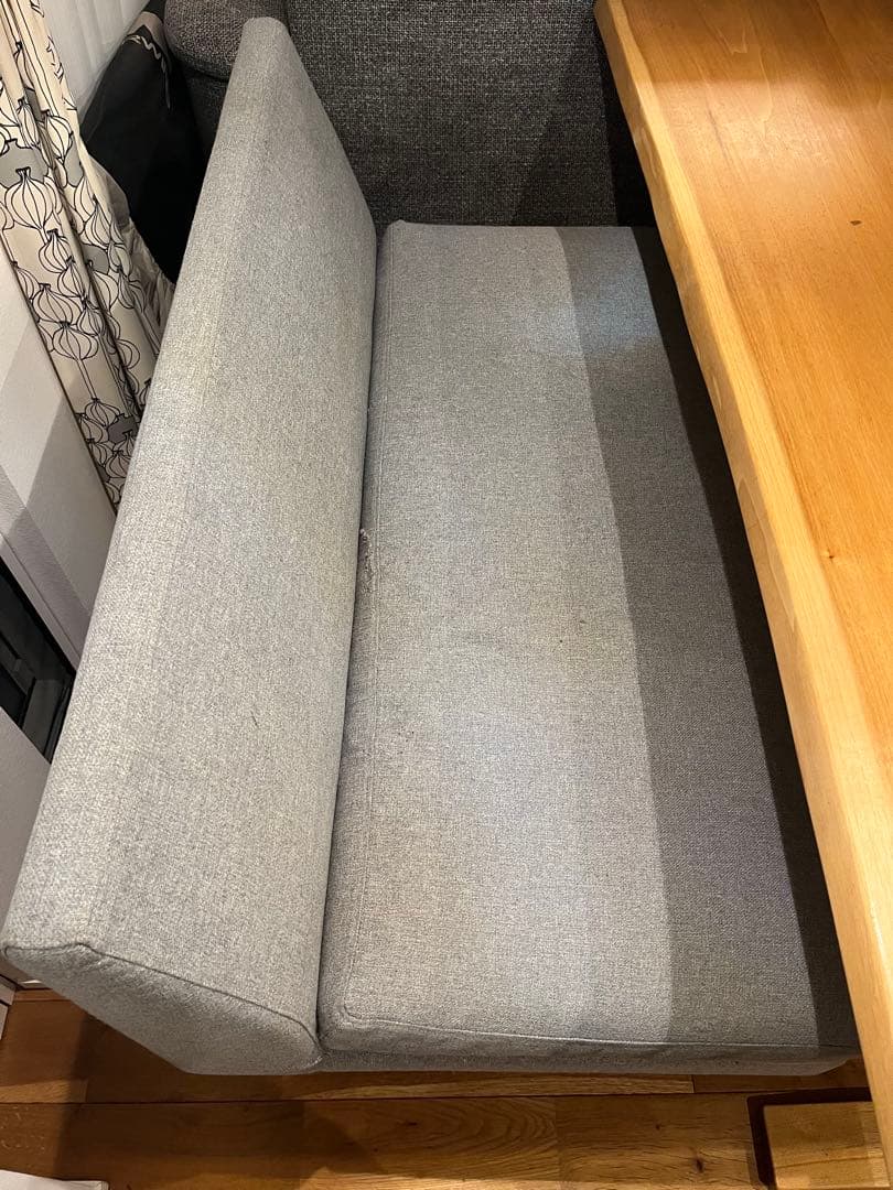 無垢材ダイニングテーブルとベンチセット