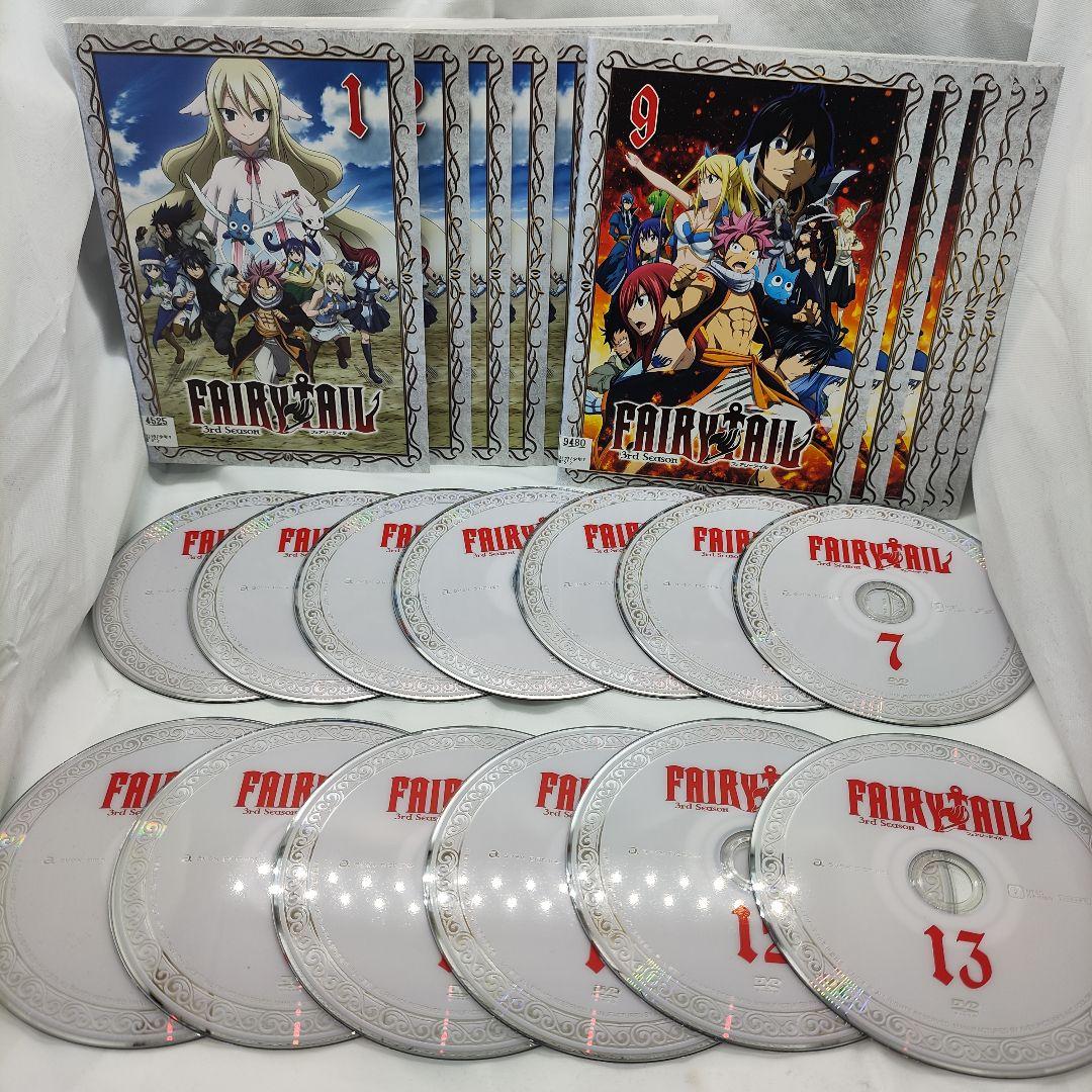 フェアリーテイル　FAIRY　TAIL　3rd season　DVD サード