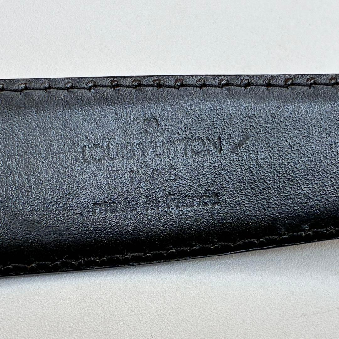 【美品✨】ルイヴィトン エピ サンチュール ベルト ゴールド金具 110/44