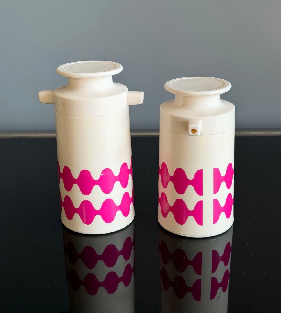 昭和レトロポップ　調味料ケース　カスターセット　調味料入れ　スペースエイジ　レア