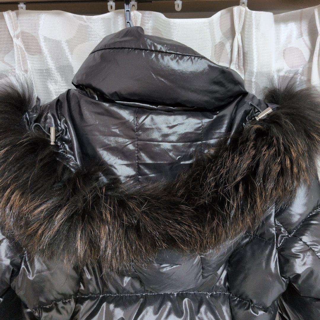 mama　TATRASダウンフード取り外し可　黒