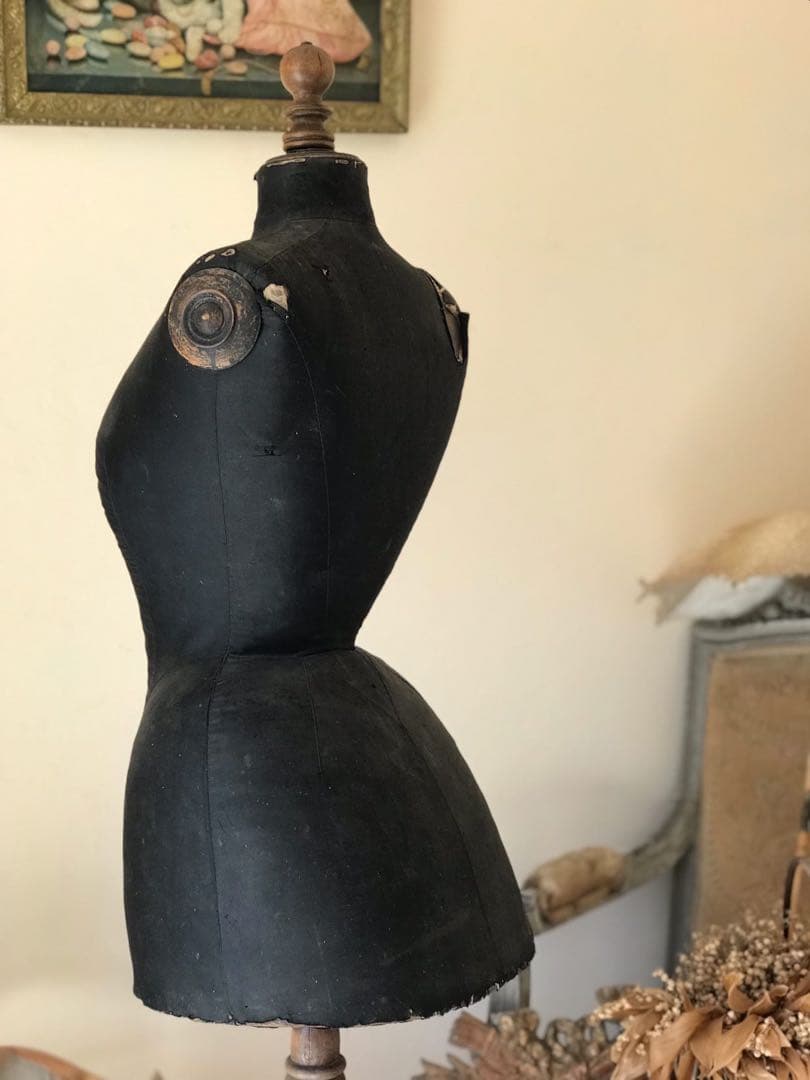 19世紀　ナポレオンⅢ アンティークマネキン　トルソー