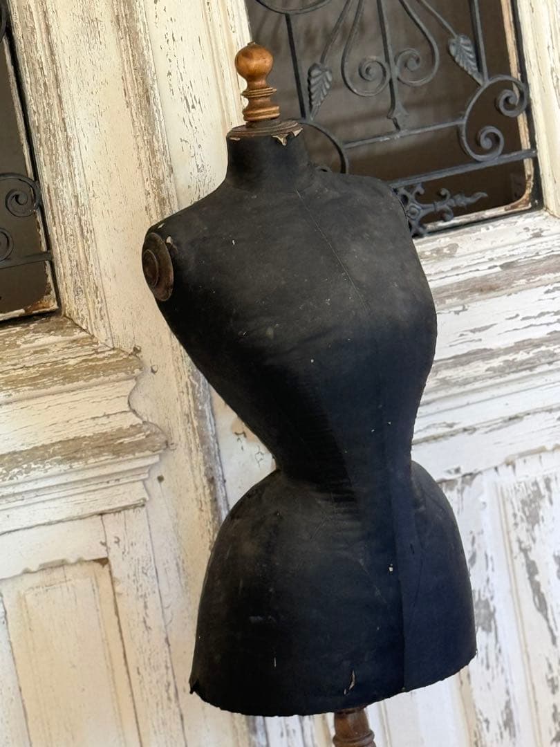 19世紀　ナポレオンⅢ アンティークマネキン　トルソー