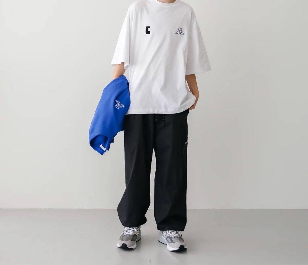 C” MASSIVE S/S T-SHIRT WITH clesste ホワイト