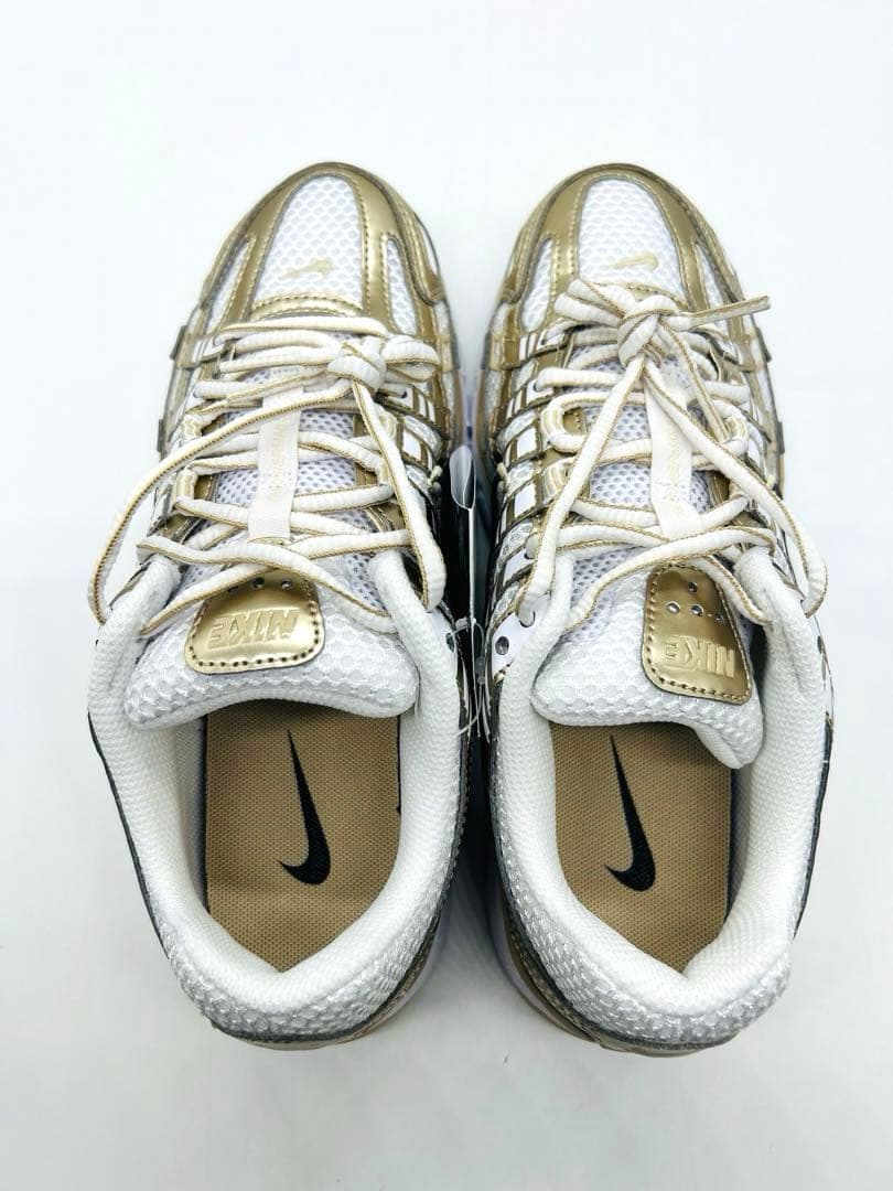 【新品】NIKE P-6000 ゴールド/24.5cm