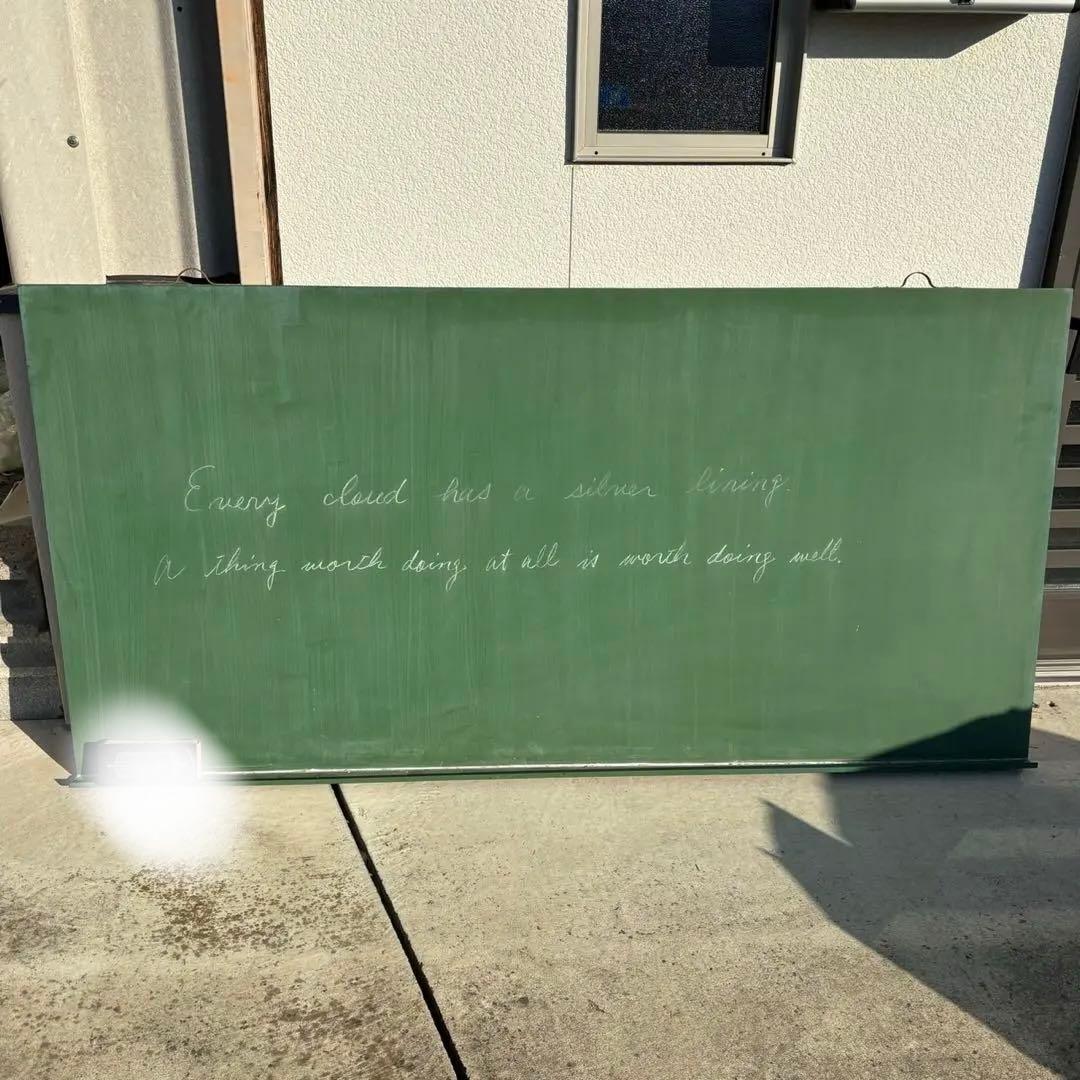 黒板　特大　アンティーク　インテリア　壁掛け　木製　希少