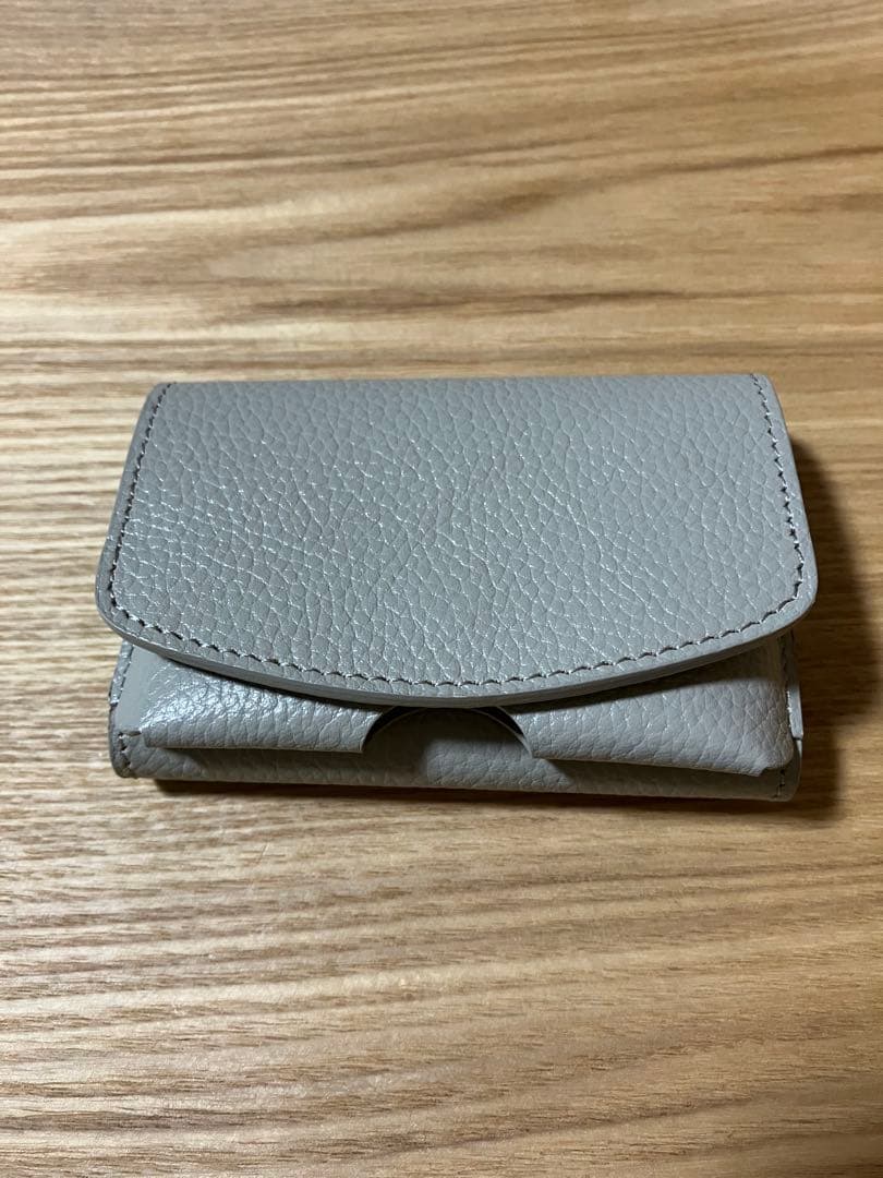 Maison Sbond メゾンエスボンド三つ折り財布　グレー　未使用