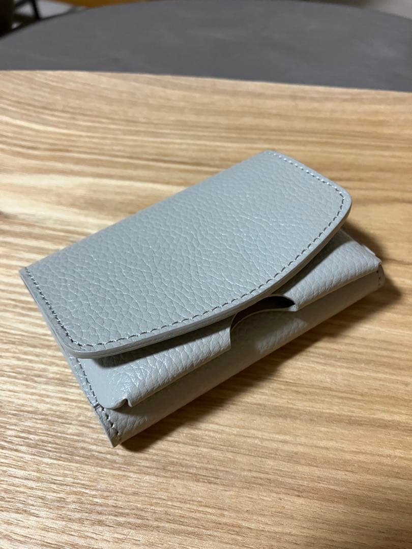 Maison Sbond メゾンエスボンド三つ折り財布　グレー　未使用