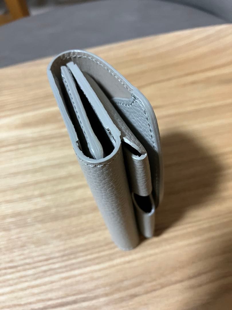 Maison Sbond メゾンエスボンド三つ折り財布　グレー　未使用