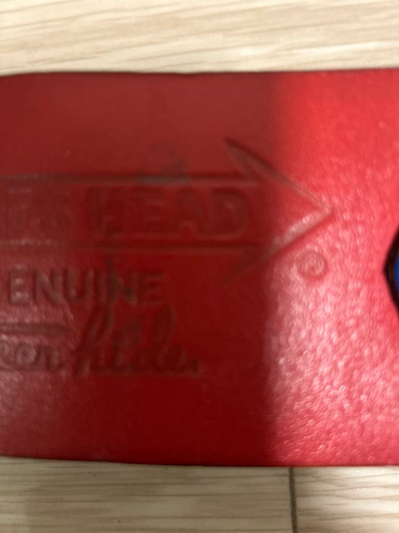 ウルフズヘッド70mm ロゴ型押　刻印ブレス　wolf’s head