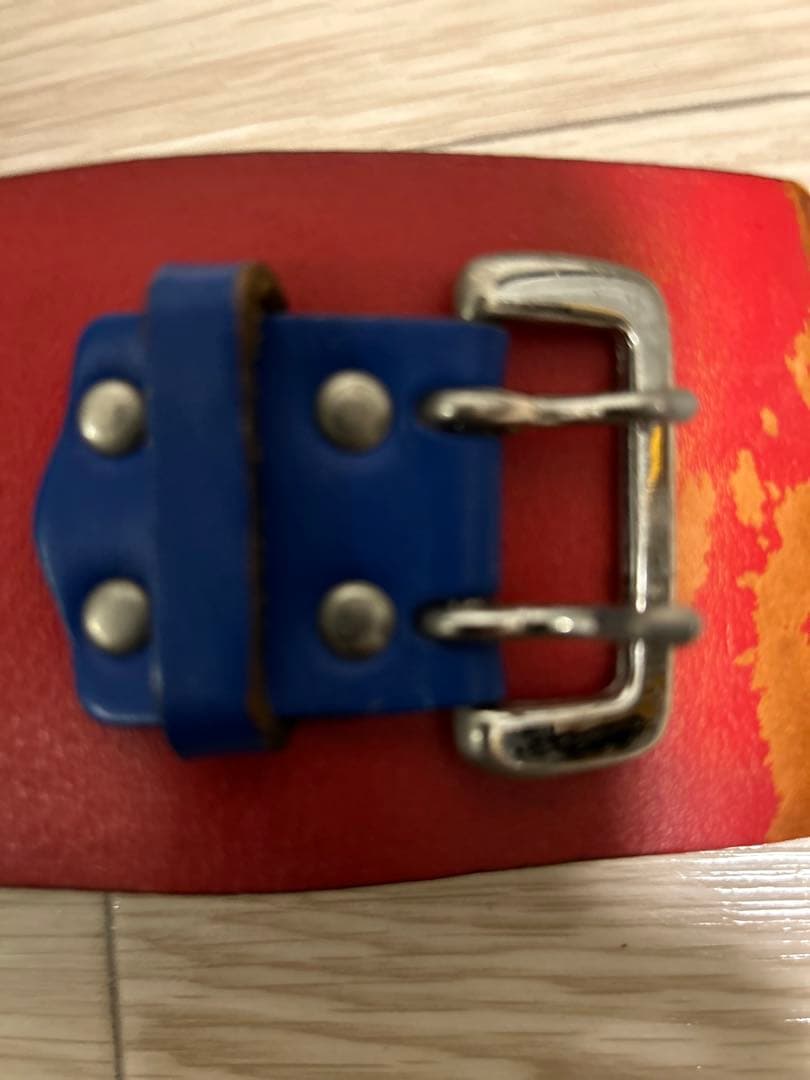 ウルフズヘッド70mm ロゴ型押　刻印ブレス　wolf’s head