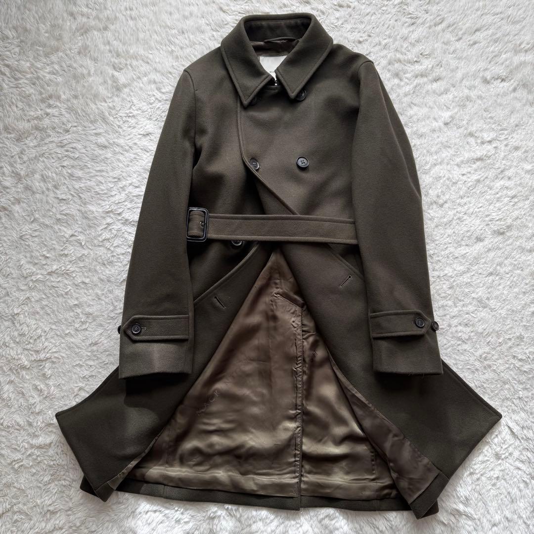 最終価格【美品】MACKINTOSH 英国製 カーキコート ビームスF別注【S】