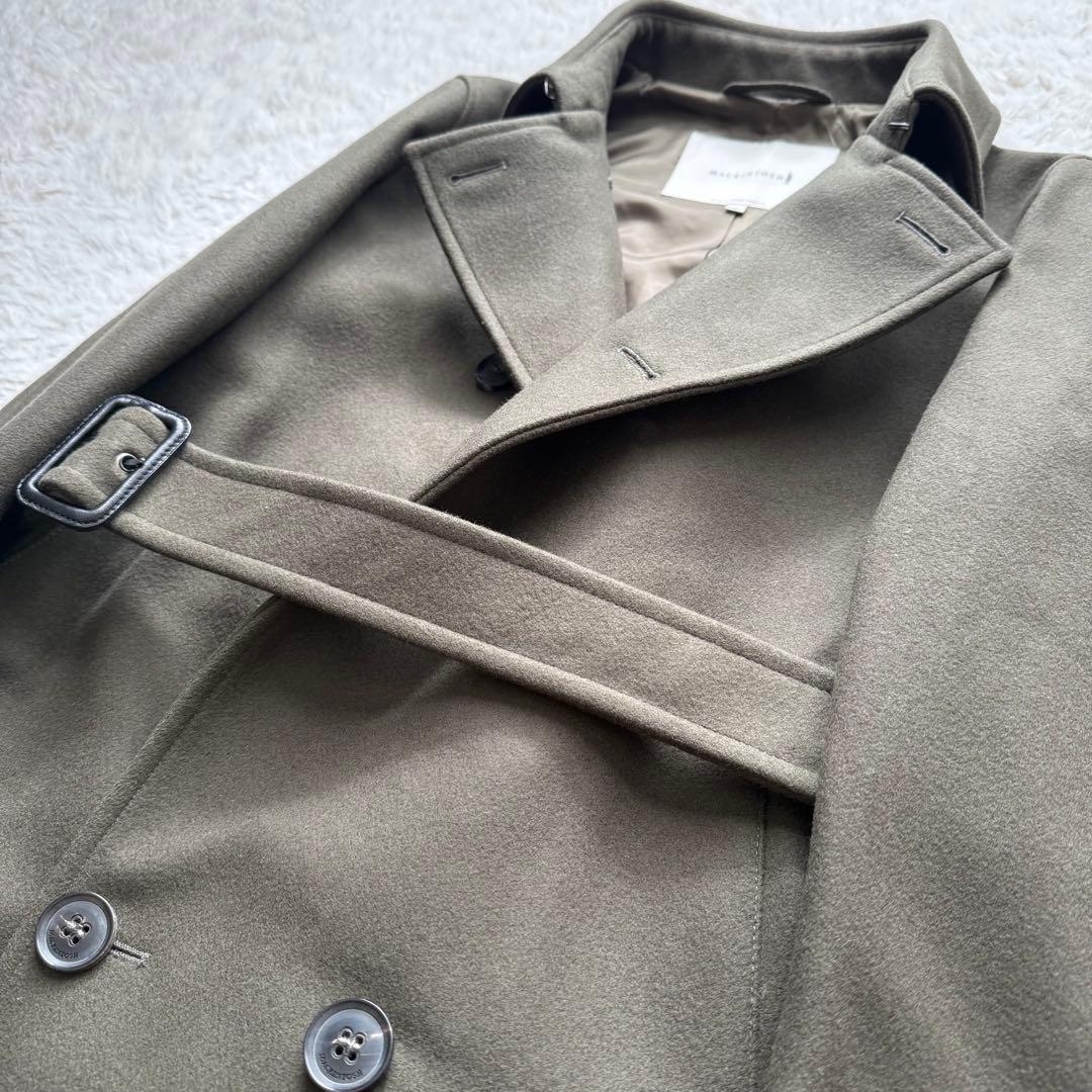最終価格【美品】MACKINTOSH 英国製 カーキコート ビームスF別注【S】