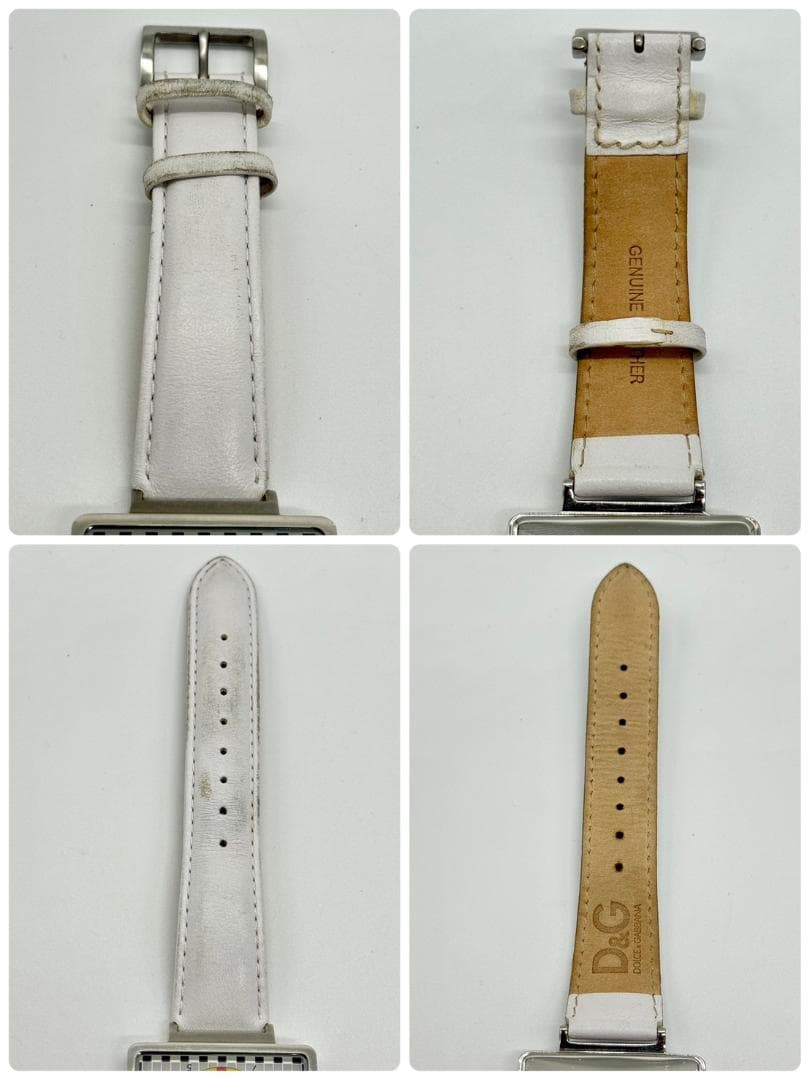 稼働品 D&G ドルチェ&ガッバーナ 腕時計 MEDICINEMAN スクエア