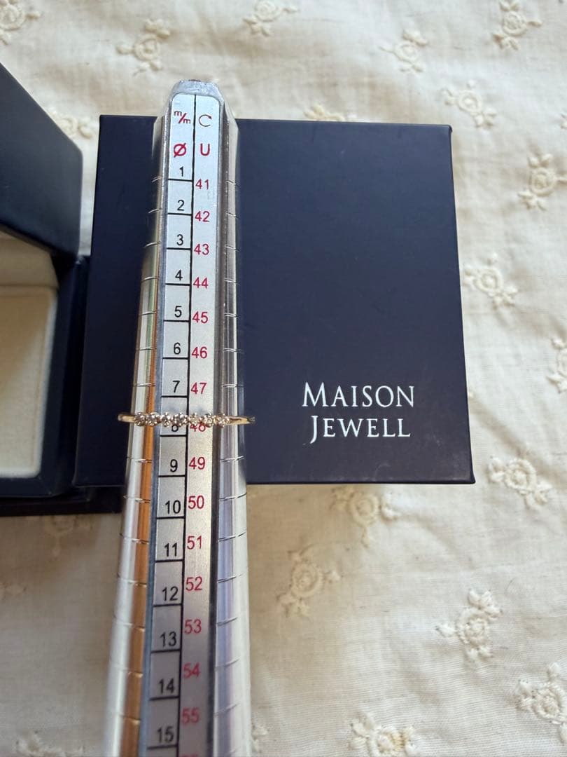 MAISON JEWELL ゴールドリング 10金 8号